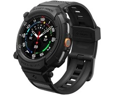 „Spigen Rugged Armor Pro“, matinis juodas - „Galaxy Watch 8 Classic“ (46 mm)