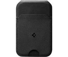 Spigen Plona sulankstoma MagSafe piniginė su trikojumi, skirta 3 kortelėms, juoda