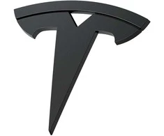 Spigen Tesla priekinės emblemos pilnas dangtelis, juodas - Tesla Model 3 2024