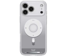 Dėklas Spigen Ultra Hybrid MagSafe, classic sidabrinis - iPhone 17 Pro