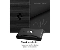 Spigen Universal AirTag Passport Holder, juodas