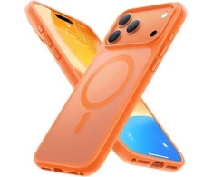 Dėklas Torras Guardian Magnetic — energinga oranžinė — iPhone 17 Pro
