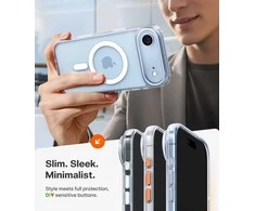 Dėklas Torras Guardian Magnetic, skaidrus – iPhone 17 Air