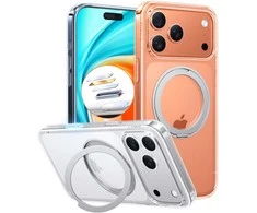 Dėklas Torras Ostand Pro, skaidrus - iPhone 17 Pro