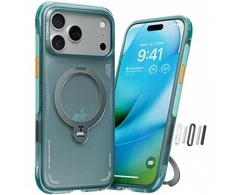 Dėklas Torras Ostand Q3 Air, ledyno sprintas – iPhone 17 Pro