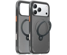 Dėklas TORRAS Ostand Spin Air - etui do iPhone 17 Pro kompatybilne su MagSafe (shadow juodas)