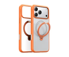 Dėklas Torras Ostand Q3 Spin, energijos oranžinė – iPhone 17 Pro