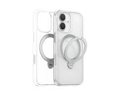 Dėklas Torras Ostand Q3 Spin, skaidrus - iPhone 17