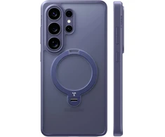 Dėklas „Torras Ostand Q3 Spin“, violetinis bangavimas – „Samsung Galaxy S26 Ultra“