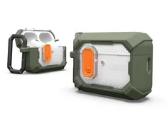 Urban Armor Gear UAG Plazminiai, alyvuogių spalvos – AirPods Pro (3-iosios kartos)