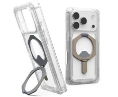 Urban Armor Gear Dėklas UAG Plasma XTE Magsafe,Clear/Titanium - iPhone 17 Pro