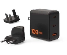 Urban Armor Gear Įkroviklis UAG SRGE 100W 3Port ((2)USB-C, (1)USB-A) Wall Charger WW Juodas