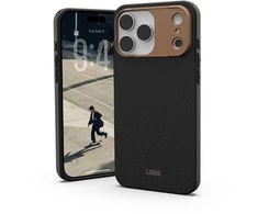 Dėklas Urban Armor Gear UAG Fibr Armr, kevlar graphite/bronze - iPhone 17 Pro Max