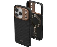 Dėklas Urban Armor Gear UAG Fibr Armr, kevlar graphite/bronze - iPhone 17 Pro