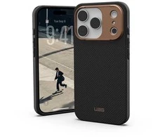 Dėklas Urban Armor Gear UAG Fibr Armr, kevlar graphite/bronze - iPhone 17 Pro