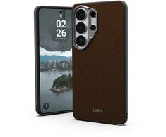 Dėklas Urban Armor Gear UAG Fibr Armr, Oranžinis/Charcoal - Samsung Galaxy S26 Ultra