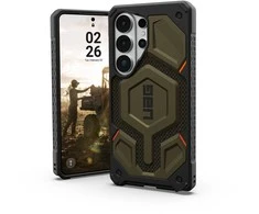 Dėklas Urban Armor Gear UAG Monarch Pro, Kevlar Element Žalias - Samsung Galaxy S26 Ultra