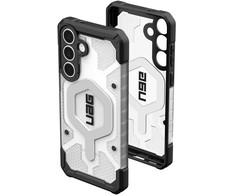 Dėklas Urban Armor Gear UAG Pathfinder Clear, ice/sidabrinis - Samsung Galaxy S25 FE