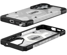 Dėklas Urban Armor Gear UAG Pathfinder Clear, Ice/Sidabrinis - Samsung Galaxy S26 Ultra