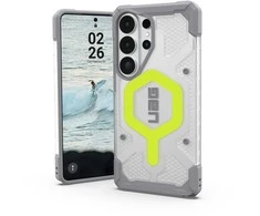 Dėklas Urban Armor Gear UAG Pathfinder Clear, Active Neon Lanyard - Samsung Galaxy S26 Ultra