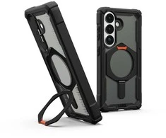 Dėklas Urban Armor Gear UAG Plasma XTE, Juodas/Oranžinis - Samsung Galaxy S26
