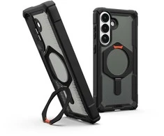 Dėklas Urban Armor Gear UAG Plasma XTE, Juodas/Oranžinis - Samsung Galaxy S26+