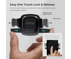 iOttie Easy One Touch Mini Pro laikiklis prie prietaisų skydelio ir priekinio stiklo