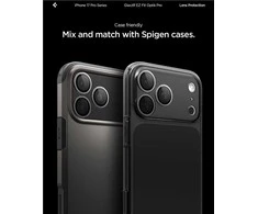 Kamerų apsauga Spigen Glass tR EZ Fit Optik Pro 2 Pack, pilka - iPhone 17/16/15/14 Pro / 17/16/15/14 Pro Max