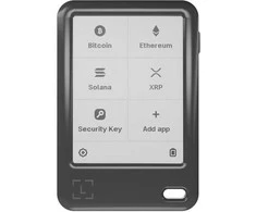 Kietasis diskas Aparatinė piniginė kriptovaliutoms Ledger Nano Gen 5 Dark Crypto Hardware Wallet with Recovery Key