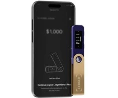 Aparatinė piniginė kriptovaliutoms Ledger Nano S Plus Ferro Fuchsia