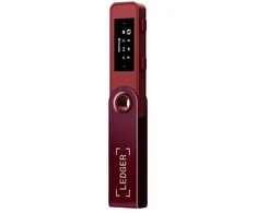 Aparatinė piniginė kriptovaliutoms Ledger Nano S Plus Crimson Magenta