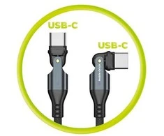 Mobile Origin 240W besisukantis USB-C–USB-C laidas CB3