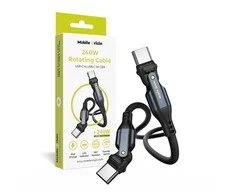 Mobile Origin 240W besisukantis USB-C–USB-C laidas CB3