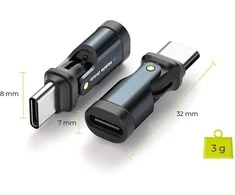 „Mobile Origin“ 240 W USB-C rotacinis adapteris CB5