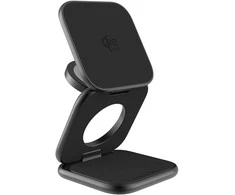 Mobile Origin 3 viename Qi2 25W itin plonas sulankstomas įkroviklis PW36 suderinamas su MagSafe matinė juoda