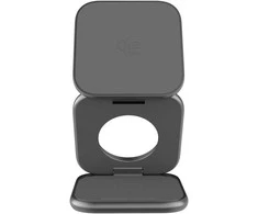 Mobile Origin 3 viename Qi2 25W ultraplonas sulankstomas įkroviklis PW36 suderinamas su MagSafe kosminė pilka