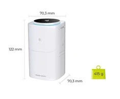 Mobile Origin 3in1 belaidė Qi2 įkrovimo stotelė PW11, baltas