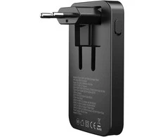 Mobile Origin 65W GaN III plonas įkroviklis, dvigubas USB-C, vienas USB-A, juodas