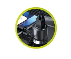 Mobile Origin automobilinis įkroviklis 60 W USB-C ir USB-A