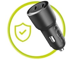 Automobilinis įkroviklis Mobile Origin Car Charger 60W 2 USB-C, CA11