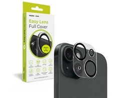 „Mobile Origin Easy Lens“ pilnas dangtelis, skaidrus – iPhone 15 / 15 Plus