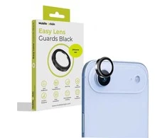 „Mobile Origin Easy Lens Guards“, juodas – „iPhone Air“