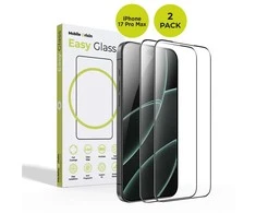 Mobile Origin „EasyGlass“ „iPhone 17 Pro Max“, 2 vnt. pakuotė