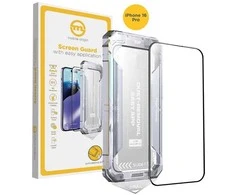 „Mobile Origin Geltona“ ekrano apsauga su paprastu uždėjimu, skirta „iPhone 16 Pro“