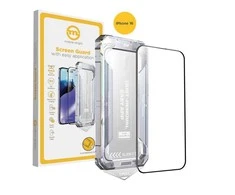 „Mobile Origin Geltona“ ekrano apsauga su paprastu uždėjimu, „iPhone 16“