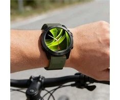 Mobile Origin Greito tvirtinimo dirželis Easy Strap, skirtas Garmin ES1, 22 mm, tamsiai žalias