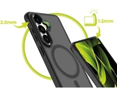 Cases And Covers Alza Mobile Origin Lengvas dėklas, MagSafe, matinė juoda - Samsung Galaxy S26+