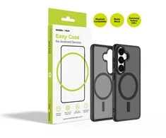 Nillkin Mobile Origin Lengvas dėklas, MagSafe, matinė juoda - Samsung Galaxy S26+