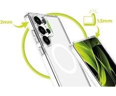 Cases And Covers Alza Mobile Origin Lengvas dėklas, MagSafe, skaidrus - Samsung Galaxy S25 Ultra