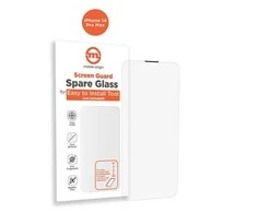 „Mobile Origin“ oranžinis ekrano apsauginis stiklas iPhone 14 Pro Max